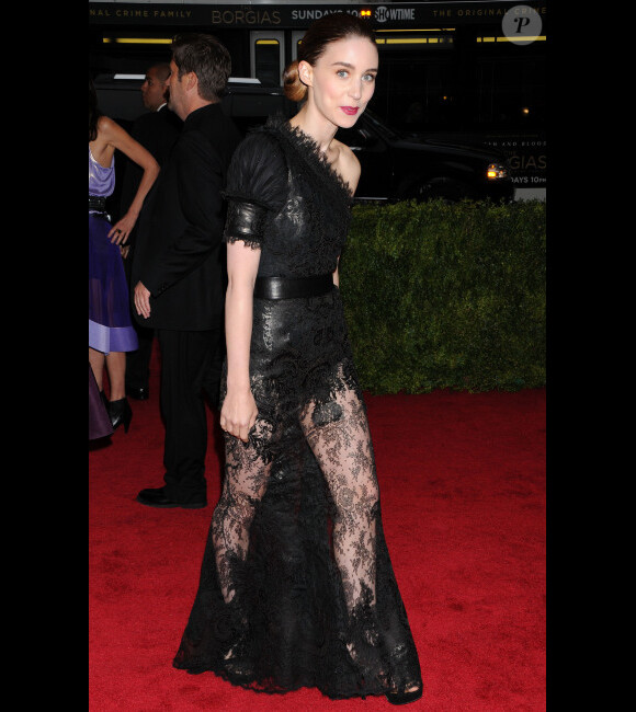 Rooney Mara au Costume Institut Gala de New York, le 7 mai 2012.