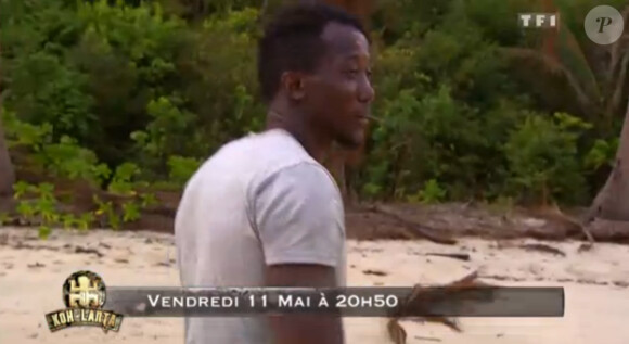 Moussa dans la bande-annonce de Koh Lanta - La Revanche des héros sur TF1 le vendredi 11 mai 2012