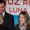 Felipe et Letizia d'Espagne étaient le 9 mai 2012 à Vitoria, dans la province basque d'Alava, pour la Journée mondiale de la Croix-Rouge et l'hommage annuel de l'association à ses bénévoles, partenaires et donateurs en Espagne.