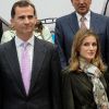 Felipe et Letizia d'Espagne étaient le 9 mai 2012 à Vitoria, dans la province basque d'Alava, pour la Journée mondiale de la Croix-Rouge et l'hommage annuel de l'association à ses bénévoles, partenaires et donateurs en Espagne.