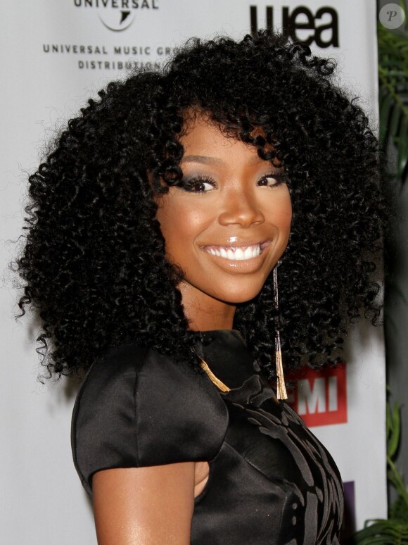 Brandy lors de la soirée NARM Music Biz Awards à Los Angeles le 10 mai 2012