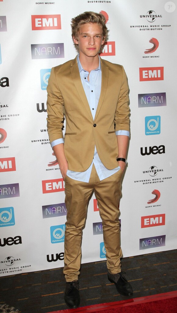 Cody Simpson lors de la soirée NARM Music Biz Awards à Los Angeles le 10 mai 2012