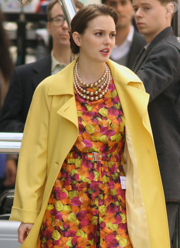 Leighton Meester, à New York en mars 2012.