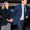 Drew Barrymore enceinte et son fiancé Will Kopelman à New York le 12 mai 2012 vont assister à leur fête de fiançailles !