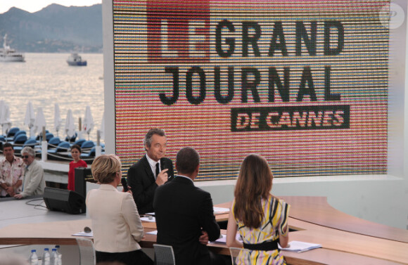 Michel Denisot lors du festival de Cannes 2011.