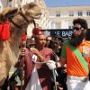 Sacha Baron Cohen est venu dans la peau du "héros" de The Dictator au festival de Cannes, le 16 mai 2012.