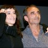 Romane et Richard Bohringer, en 2006 à Paris.