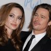 Angelina Jolie et Brad Pitt le 21 janvier 2012 à Los Angeles