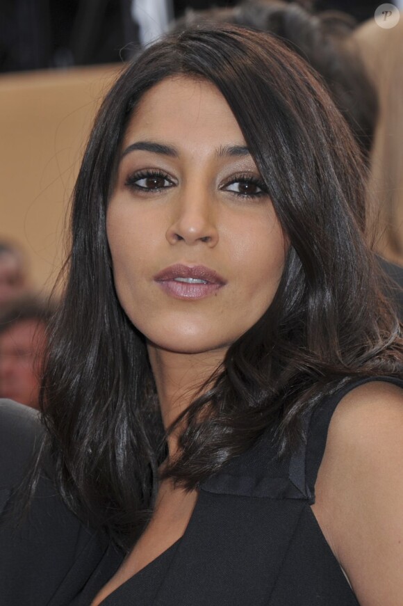 Leïla Bekhti lors de la montée des marches pour le film De rouille et d'Os le 17 mai 2012 pour le 65ème Festival de Cannes