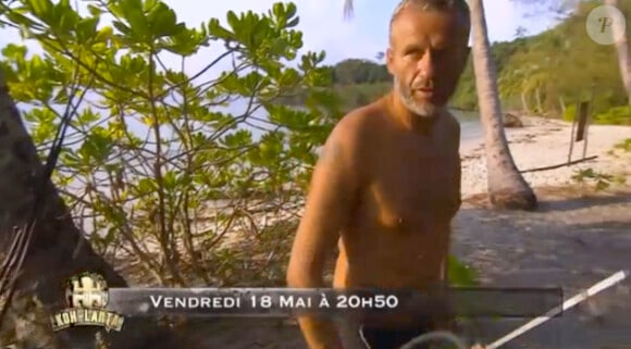 Patrick dans la bande-annonce de Koh Lanta - La revanche des héros sur TF1 ce soir, vendredi 18 mai 2012