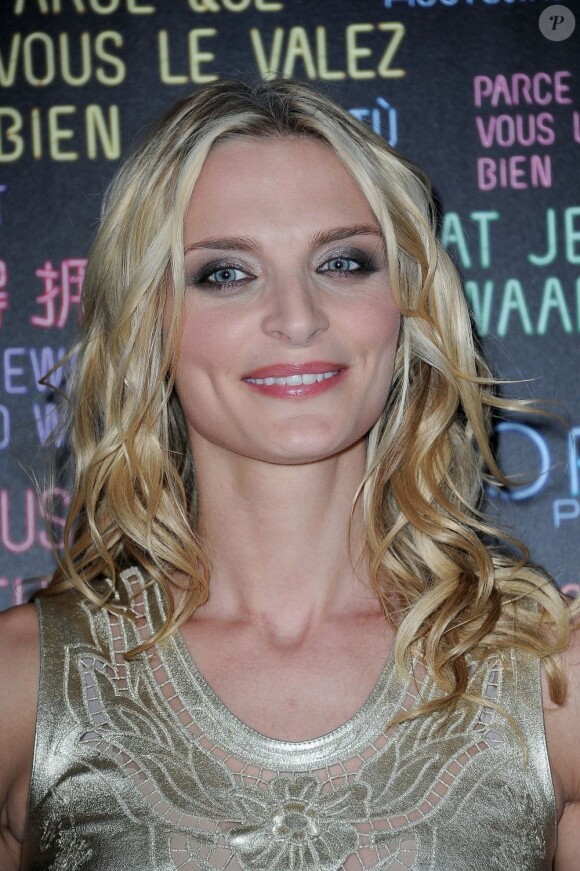 Sarah Marshall lors de la soirée anniversaire de L'Oréal, célébrant quinze ans de présence sur le Festival de Cannes. Le 18 mai 2012.