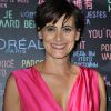 Inès de la Fressange assiste à la soirée anniversaire de L'Oréal, célébrant quinze ans de présence sur le Festival de Cannes. Le 18 mai 2012.