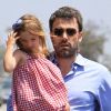 Ben Affleck et sa fille Seraphina au marché de Los Angeles, le 20 mai 2012.