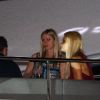 Nicky et Paris Hilton lors de la soirée privée de P. Diddy sur un yacht à Cannes le 22 mai 2012
