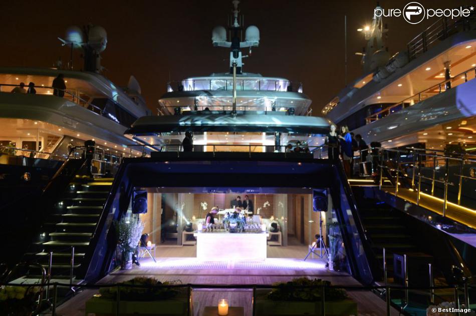 La soirée privée de P. Diddy à Cannes le 22 mai 2012 Purepeople