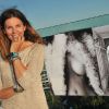 Véronika Loubry : sublime pour présenter le vernissage de son exposition de photos à Cannes à l'hôtel Radisson Blu le 22 mai 2012
