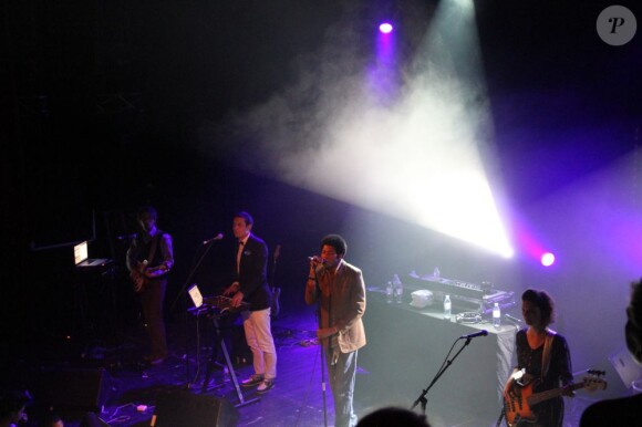 Mattias Mimoun en première partie du concert au Trianon à Paris le mardi 22 mai 2012
