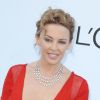 Kylie Minogue à son arrivée au gala de l'amfAR "Cinema Against Aids", à l'Eden Roc du Cap d'Antibes, le 24 mai 2012.