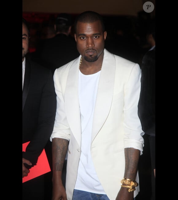 Kanye West lors du Festival de Cannes 2012