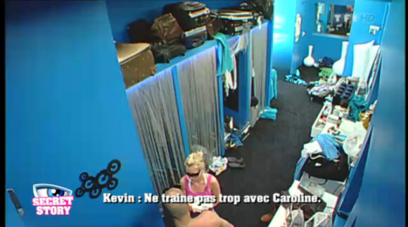 Kevin et Virginie dans la quotidienne de Secret Story 6, lundi 28 mai 2012 sur TF1
