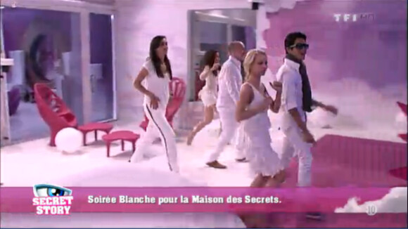 Soirée blanche dans la quotidienne de Secret Story 6, lundi 28 mai 2012 sur TF1