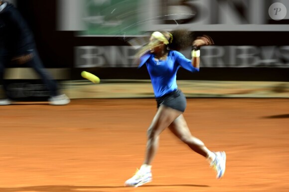 Serena Williams à Rome, le 15 mai 2012.