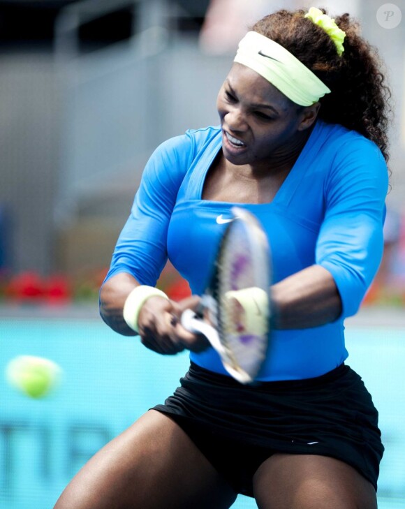 Serena Williams à Madrid, le 13 mai 2012.