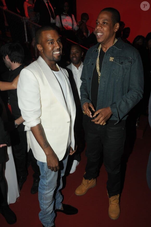 Jay-Z et Kanye West à Cannes le 23 mai 2012