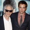 Robert Pattinson et David Cronenberg à l'avant-première de Cosmopolis, à Paris le 30 mai 2012.