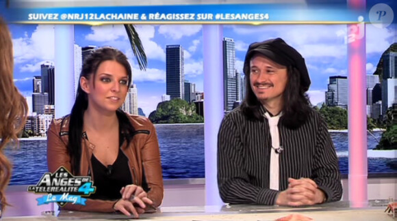 Ludivine et Damien dans Les Anges de la télé-réalité - Le Mag, jeudi 19 avril 2012 sur NRJ 12