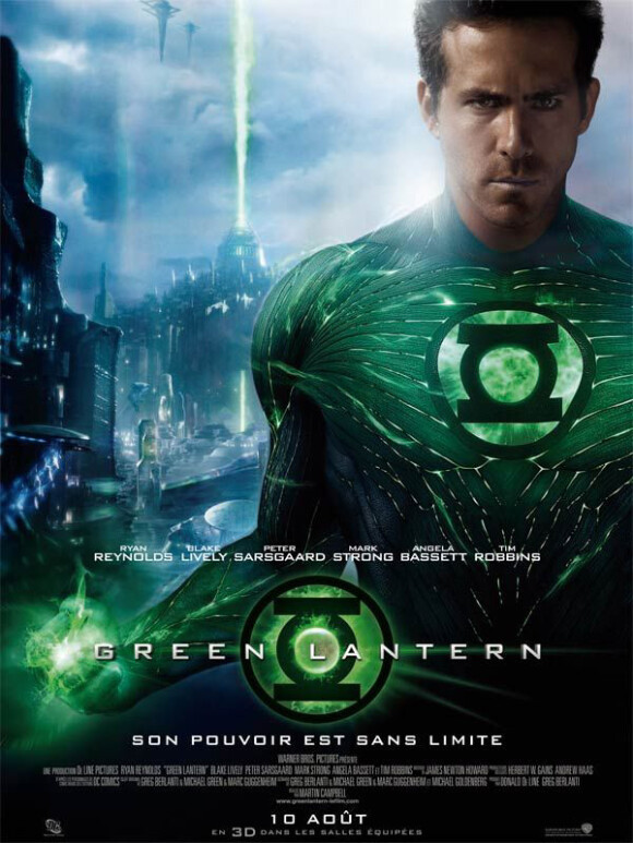 Green Lantern avec Ryan Reynolds et Blake Lively.