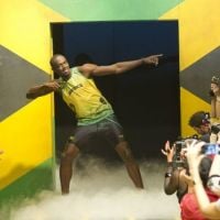 Usain Bolt, roi du sprint, ambiance le podium des JO avec la fille de Bob Marley