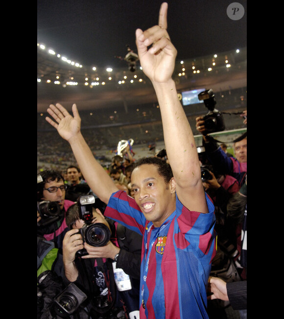 Ronaldinho le 17 mai 2006 à Paris