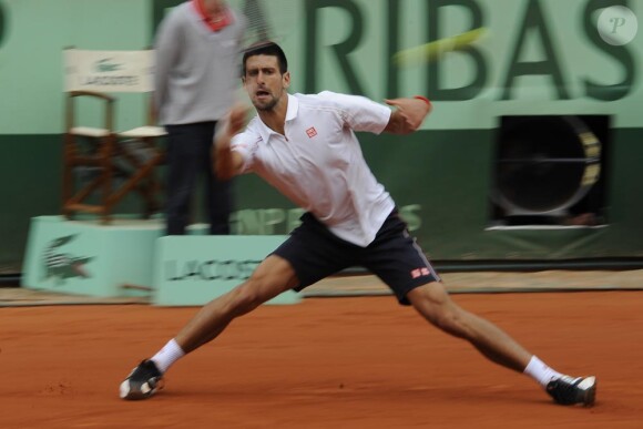 Roland Garros : Roland Garros : Novak Djokovic se bat !