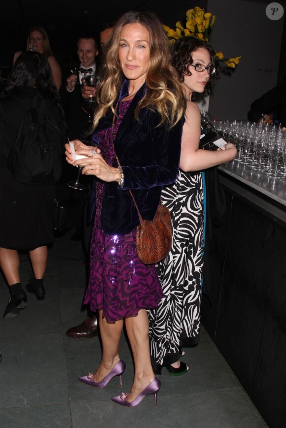 Sarah Jessica Parker assiste à la soirée de gala de la fondation Gordon Parks au Musée d'Art Moderne de New York. Le 5 juin 2012.