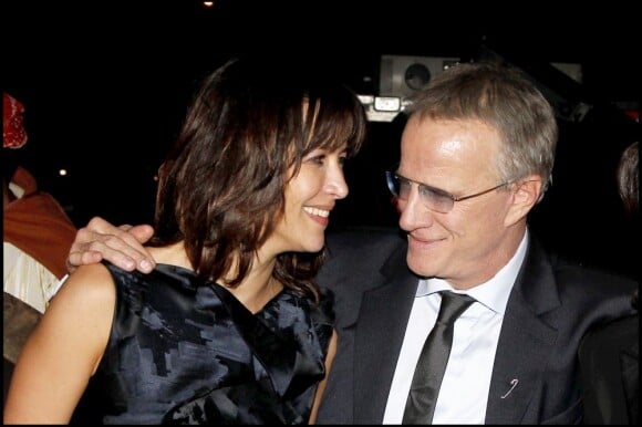 Sophie Marceau et Christophe Lambert à Marrakech, le 4 décembre 2010.