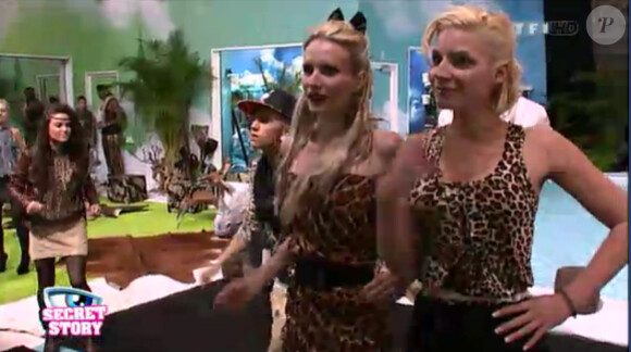 Audrey et Nadège dans la quotidienne de Secret Story 6 le jeudi 7 juin 2012 sur TF1