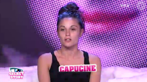 Capucine dans la quotidienne de Secret Story 6 le jeudi 7 juin 2012 sur TF1