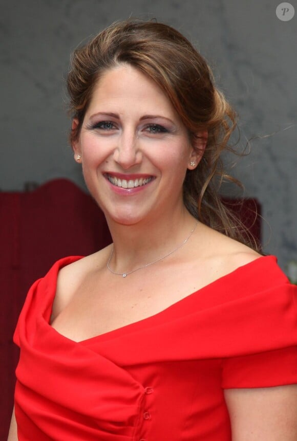 Maud Fontenoy au gala de sa fondation à Paris, le 7 juin 2012.
