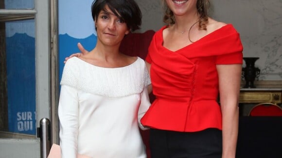 Les pétillantes Florence Foresti et Cristina Cordula réunies pour Maud Fontenoy