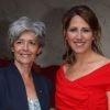 Claudie Haigneré et Maud Fontenoy au gala de sa fondation à Paris, le 7 juin 2012.