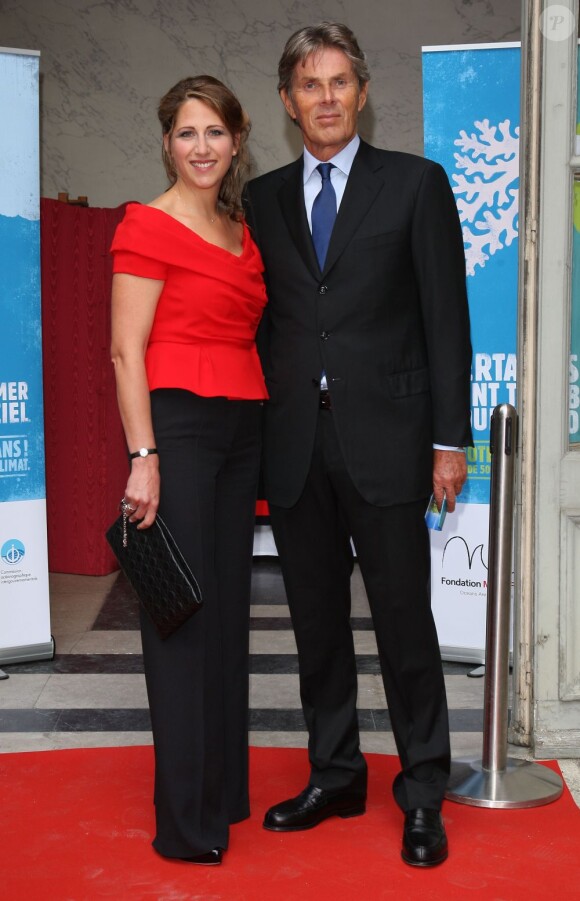 Dominique Desseigne et Maud Fontenoy au gala de sa fondation à Paris, le 7 juin 2012.