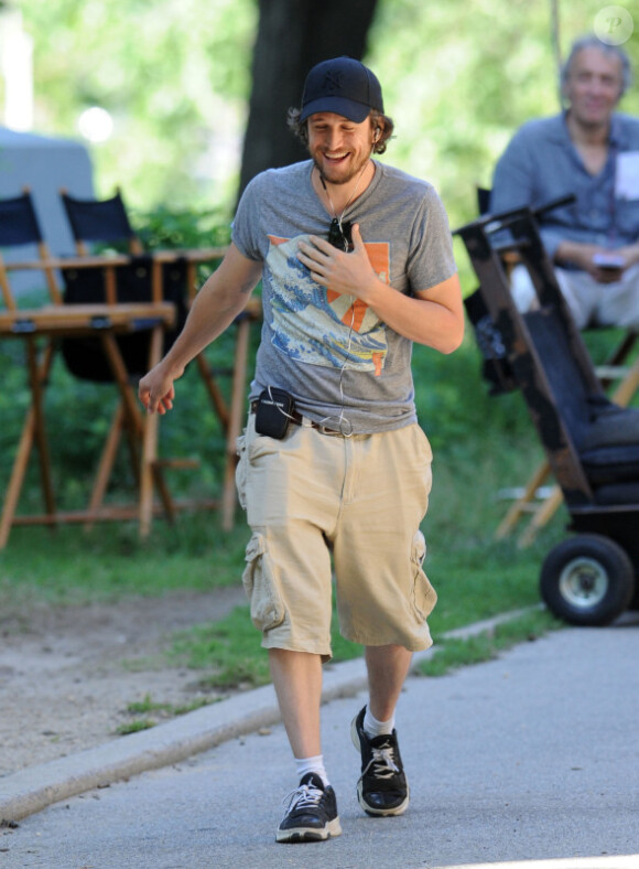 Guillaume Canet sur le tournage de Blood Ties, le 1er juin à New York.