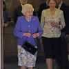 La reine Elizabeth II en visite au chevet de son époux le 6 juin 2012.
Depuis son hospitalisation d'urgence le 4 juin 2012 en plein jubilé de diamant pour une infection de la vessie, le prince Philip, 91 ans le 10 juin 2012, reçoit à l'hôpital Edward VII les visites de ses proches.