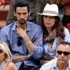 Dolores Chaplin et son compagnon Stany Coppet. Les people étaient nombreux au rendez-vous de la finale féminine de Roland-Garros, samedi 9 juin 2012, pour assister au premier sacre à Paris de Maria Sharapova.