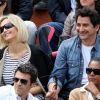 Adriana Karembeu a suivi la finale Sharapova-Errani avec son compagnon André Ohanian. Les people étaient nombreux au rendez-vous de la finale féminine de Roland-Garros, samedi 9 juin 2012, pour assister au premier sacre à Paris de Maria Sharapova.