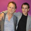 Charles et Emile Berling à l'avant-première de Comme un homme, le 10 juin 2012 lors du Champs-Elysées Film Festival à Paris.