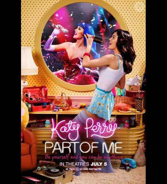  Katy Perry : Part of Me 3D, en salles le 5 juillet 2012 aux Etats-Unis.