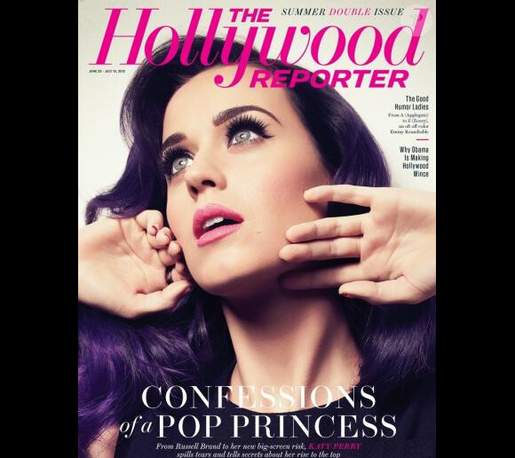 Katy Perry en couverture du Hollywood Reporter, juin 2012.