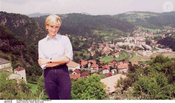 La Princesse Diana en août 1997